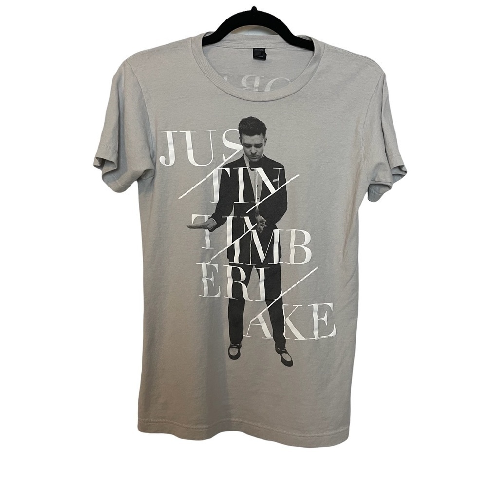 Justin Timberlake World Tour 2013 2014 Tee Shirt made with 100% Ring Spun Cotton